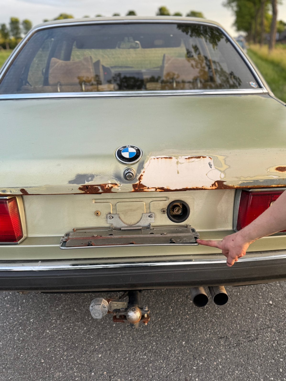 BMW E23 733i 1977 Groen. Oldtimer, LPG, APK en MRB vrij!, foto 12