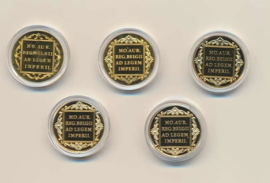 5x Nederland Gouden Dukaat (Willekeurige jaren), Ophalen of Verzenden, Goud