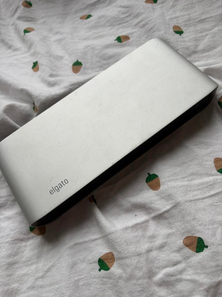 Elgato Thunderbolt 2 Dock - Zonder toebehoren, Computers en Software, Dockingstations, Ophalen of Verzenden, Gebruikt, Docking station