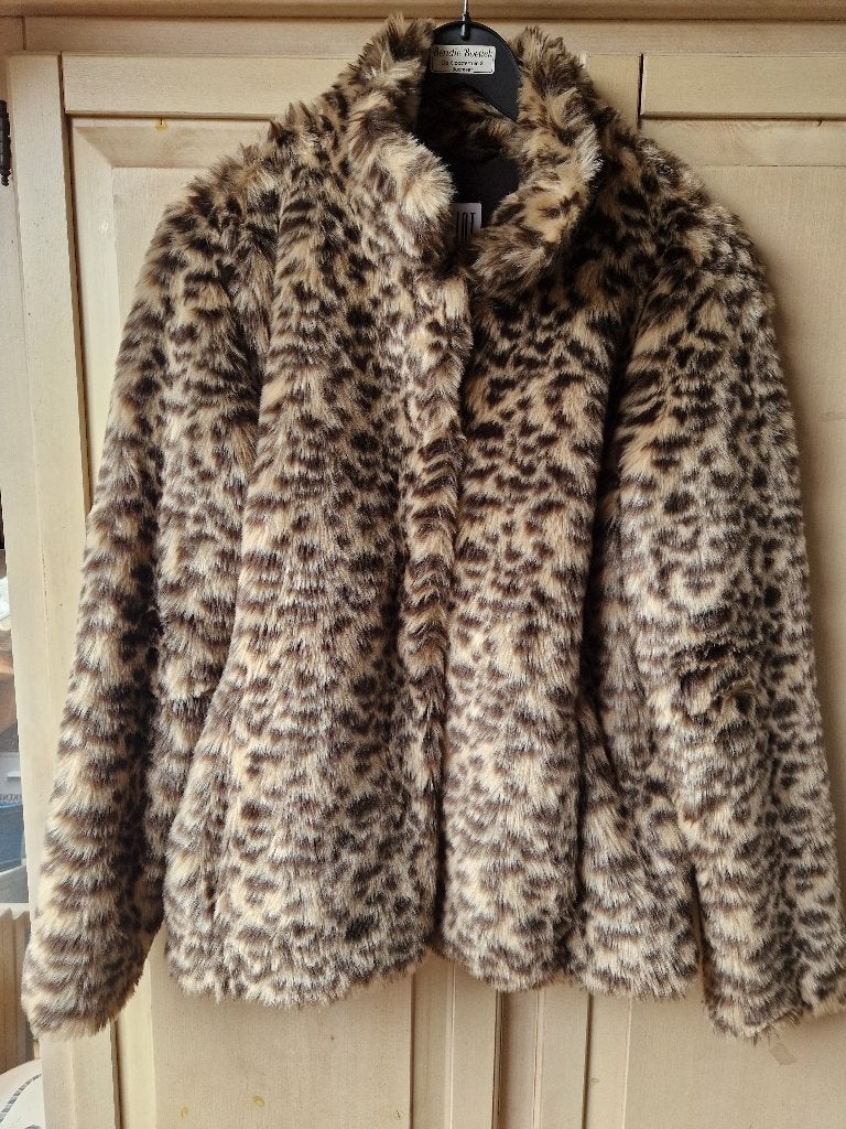 Bruine panterjas, Saint Tropez, maat L, Bruin, Verzenden, Maat 42/44 (L), Zo goed als nieuw