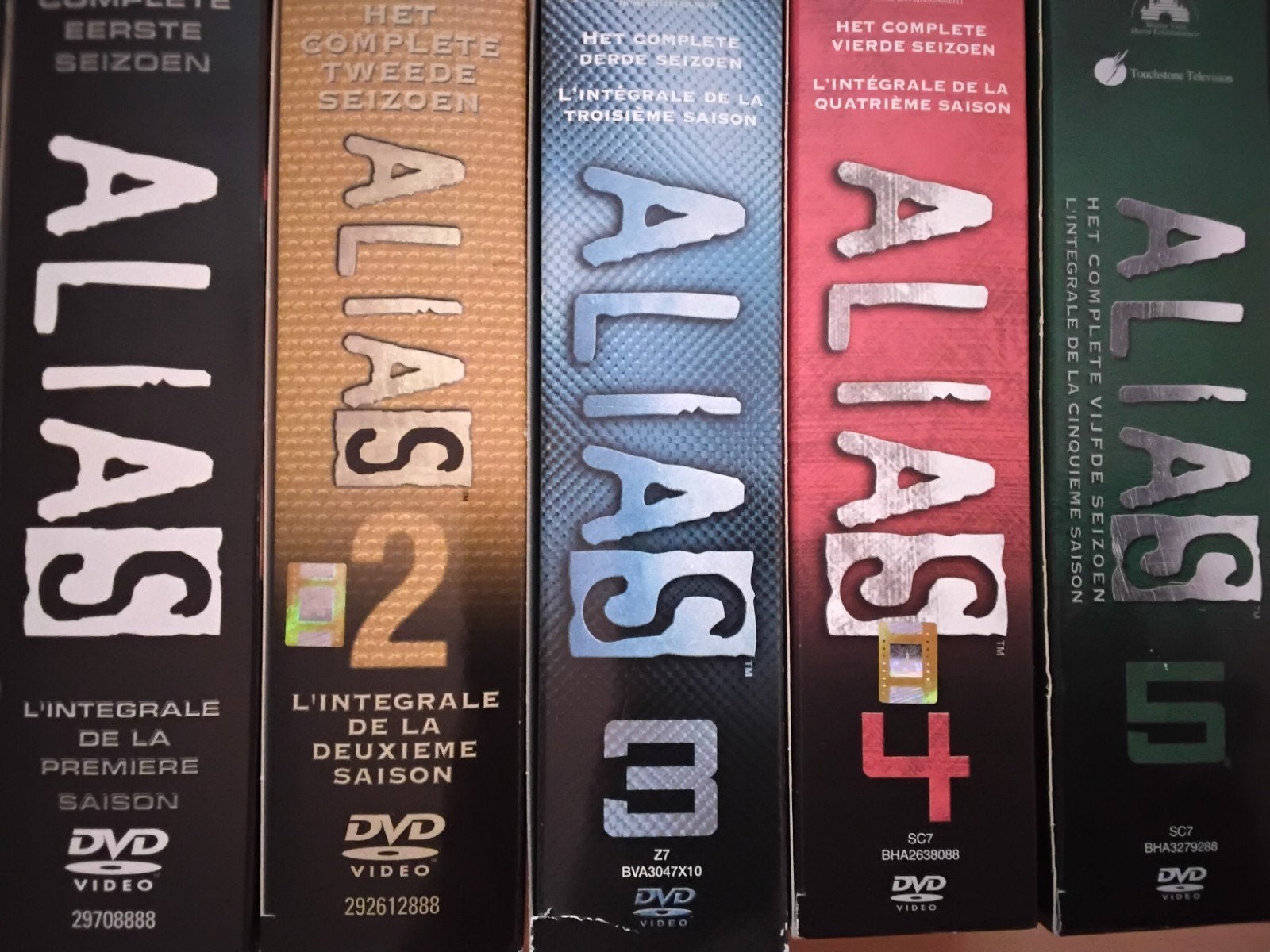 DVD serie Alias compleet, Vanaf 12 jaar, Ophalen of Verzenden, Zo goed als nieuw, Misdaad