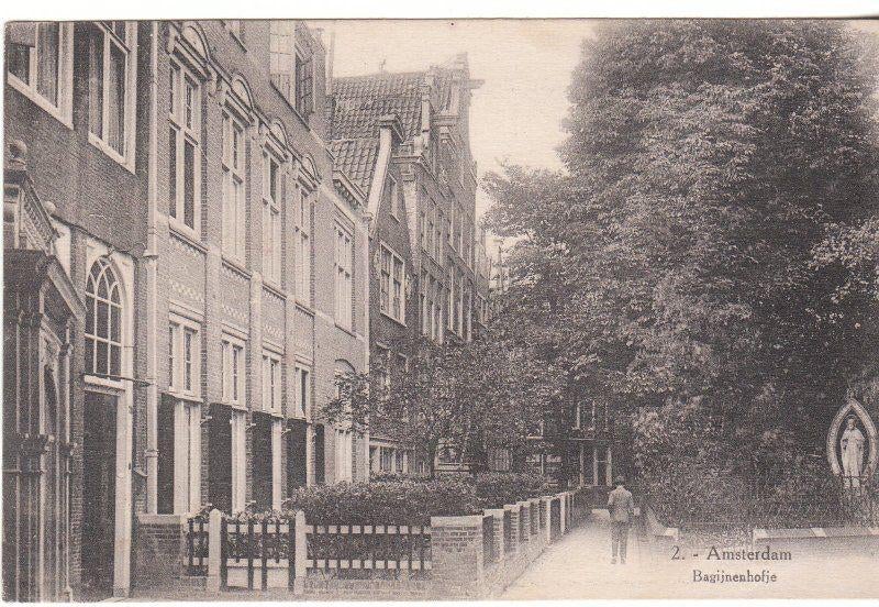 Ansichtkaart Amsterdam, Bagijnenhofje [4104]  [VeAnAn], Verzamelen, Ansichtkaarten | Nederland, Ongelopen, Noord-Holland, 1920 tot 1940