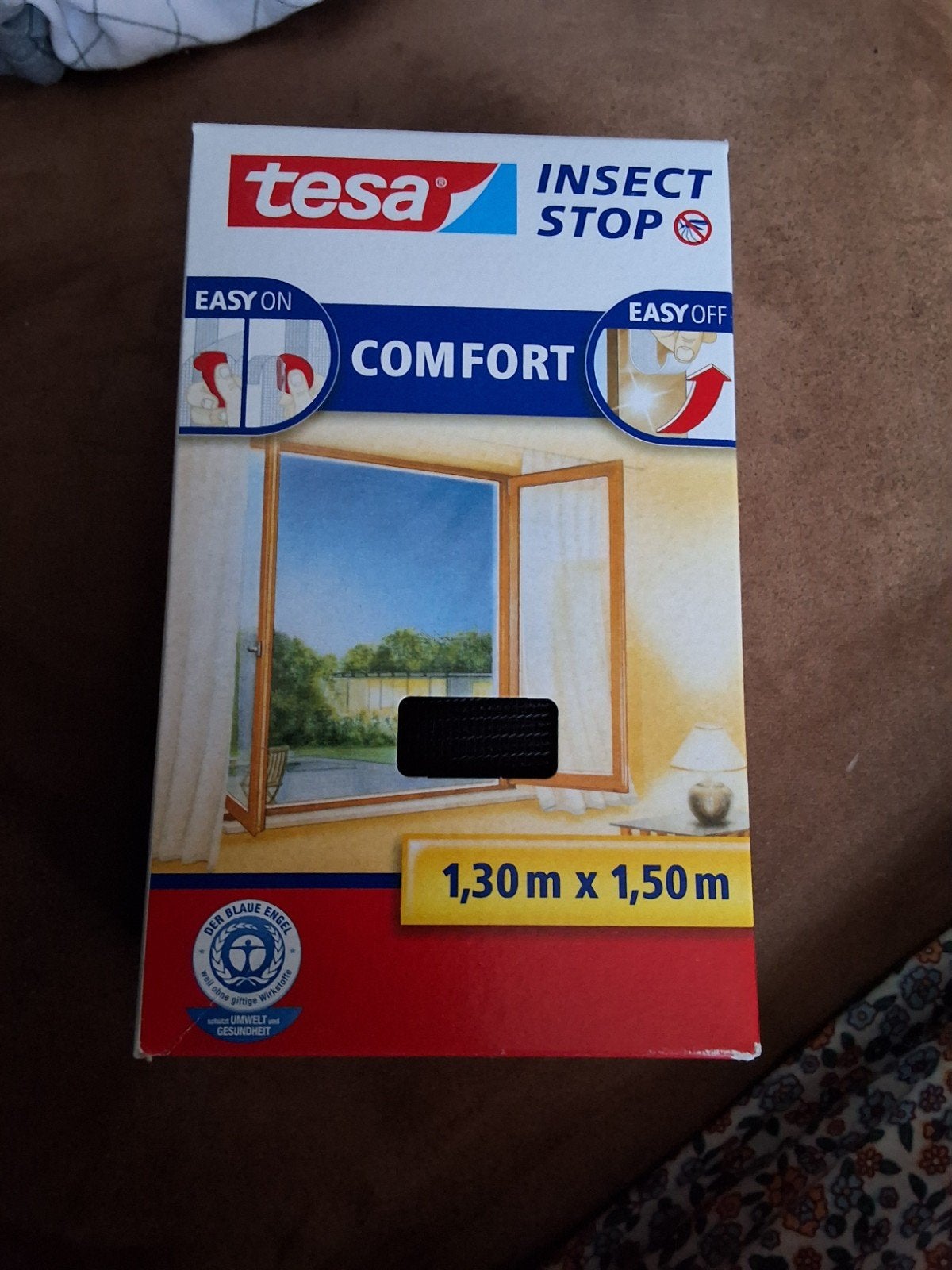 Tesa Insect Stop Comfort Hor voor ramen - 1.30m x 1.50m, Gevelraam of Ruit, 120 tot 160 cm, Nieuw, Ophalen of Verzenden