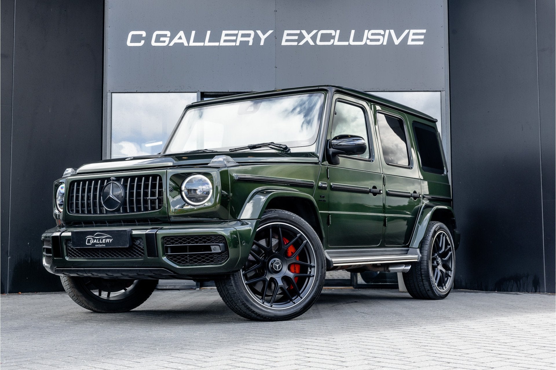 Mercedes-Benz G-Klasse G63 - Olijf Groen | Panorama | Burmes, Automaat, Gebruikt, G-Klasse, Leder