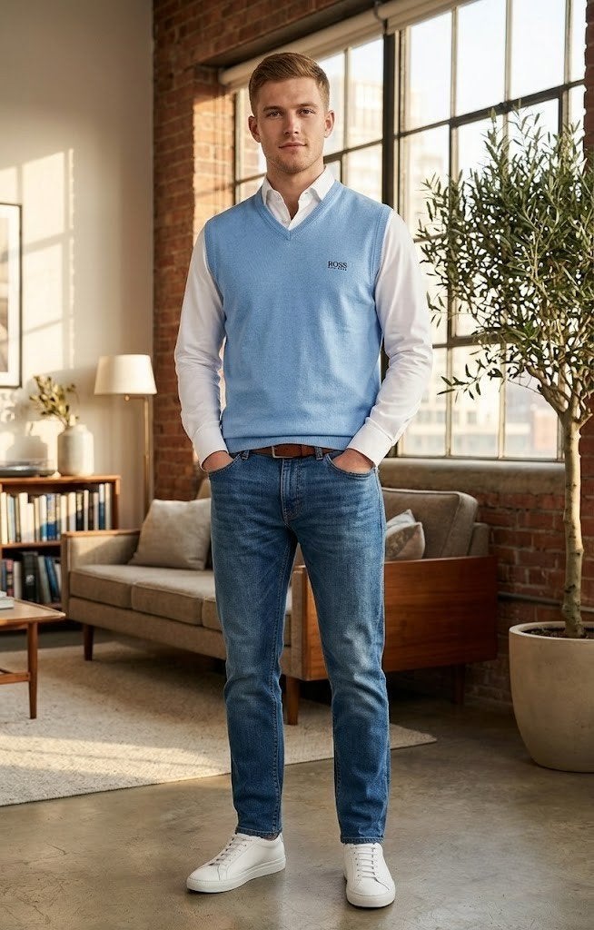 spencer Boss heren, BOSS, Maat 56/58 (XL), Zo goed als nieuw, Verzenden