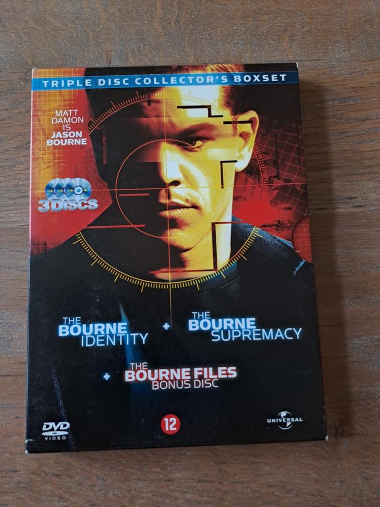 The Bourne Identity & The Bourne Supremacy Boxset (3 Discs), Boxset, Actiethriller, Ophalen of Verzenden, Zo goed als nieuw