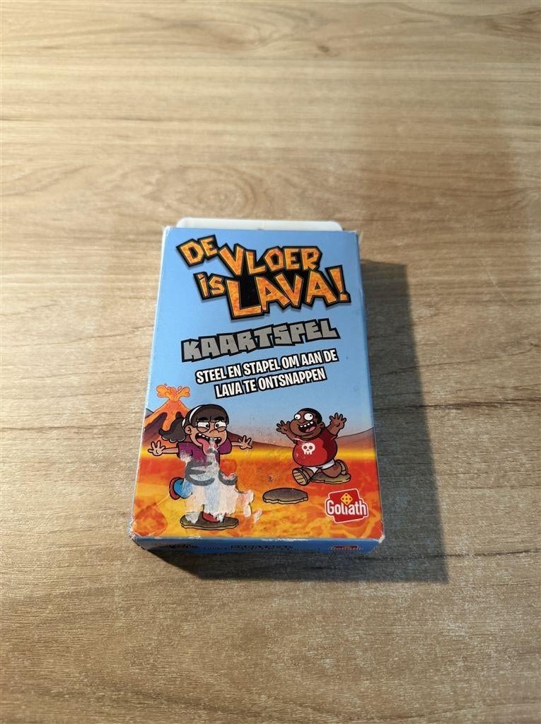 de vloer is lava kaartspel - s6422, Verzenden, Zo goed als nieuw