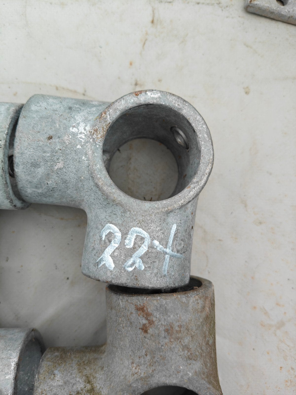 partijtje steigerbuis koppelingen 42.3 mm, Ophalen, Overige typen, Minder dan 2 meter