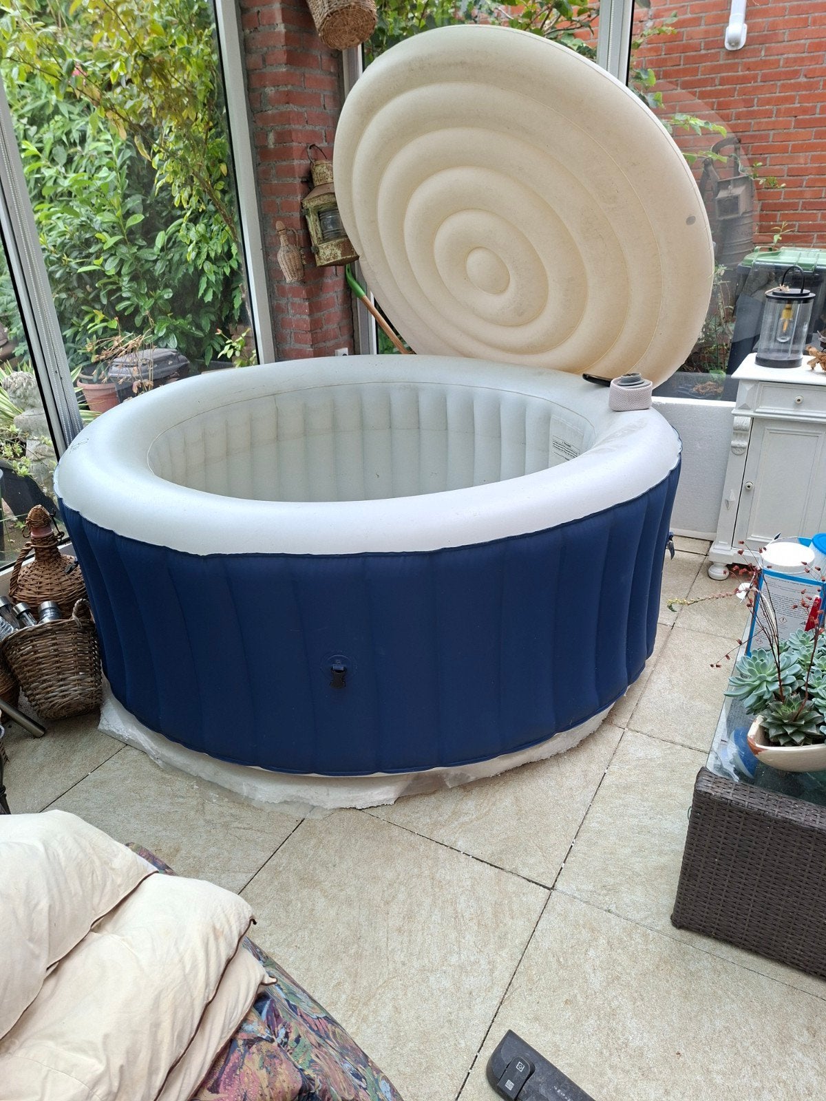Mspa Lite Opblaasbare Jacuzzi - Gebruikt, Ophalen, Gebruikt, Opblaasbaar