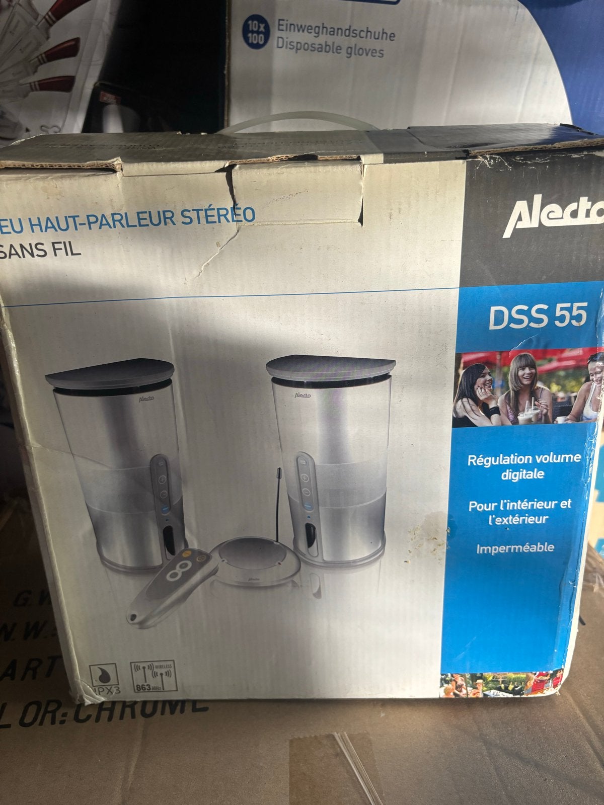 Alecto Draadloze Luidspreakers Speaker Speakers - Nieuw, Audio, Tv en Foto, Afstandsbediening, Ophalen of Verzenden, Nieuw, Stereo speakers