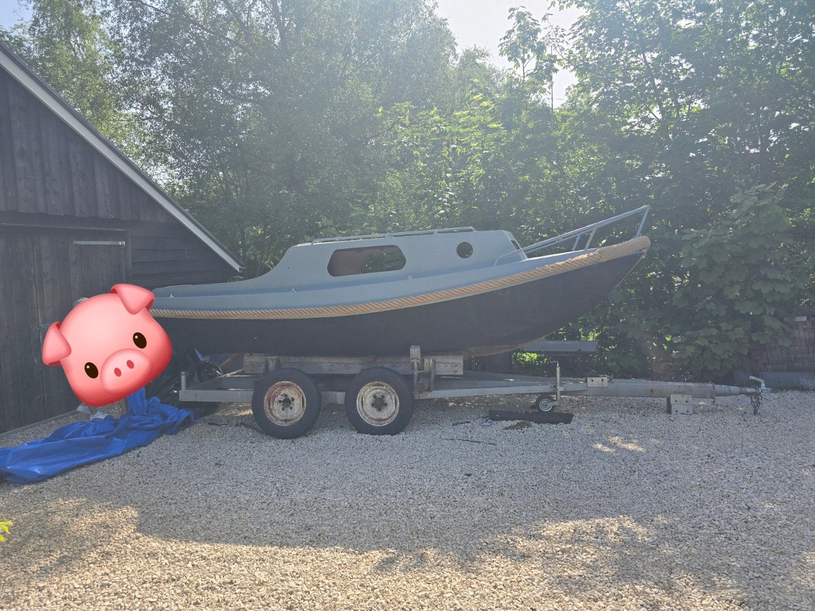6 meter project boot met veel extras, Ophalen, Zo goed als nieuw, Overige typen, Motorboot