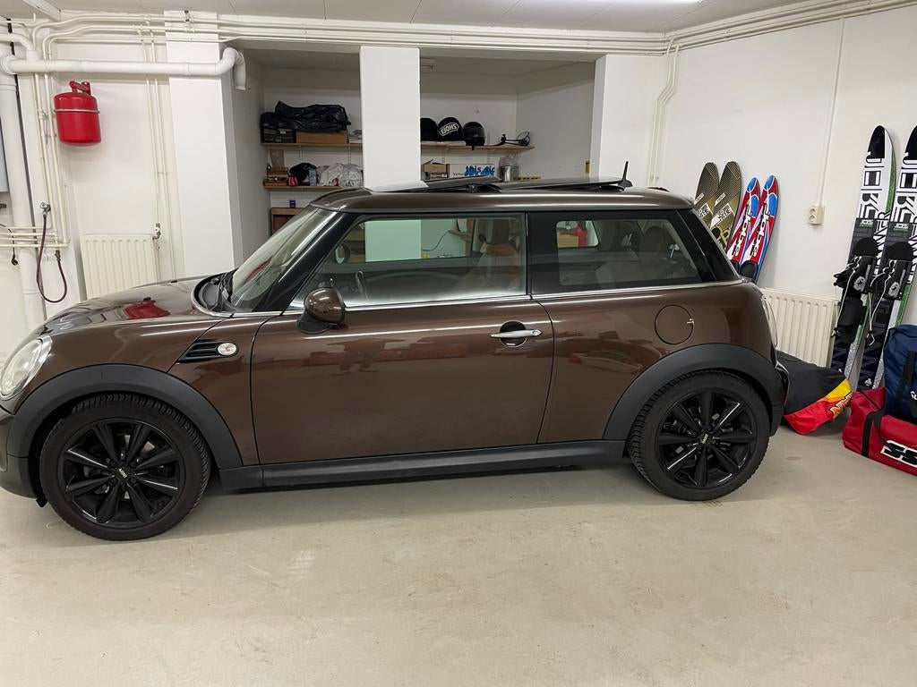 Mini 1.6 ONE 2011 Bruin, Auto's, Mini, Particulier, Cooper, ABS, Airbags, Airconditioning, Bluetooth, Boordcomputer, Centrale vergrendeling