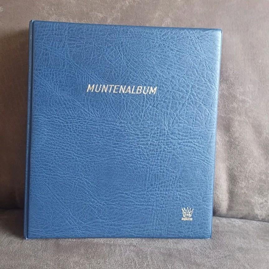 Importa Muntenalbum Blauw incl. 30 bladen, Ophalen of Verzenden, Verzamelmap