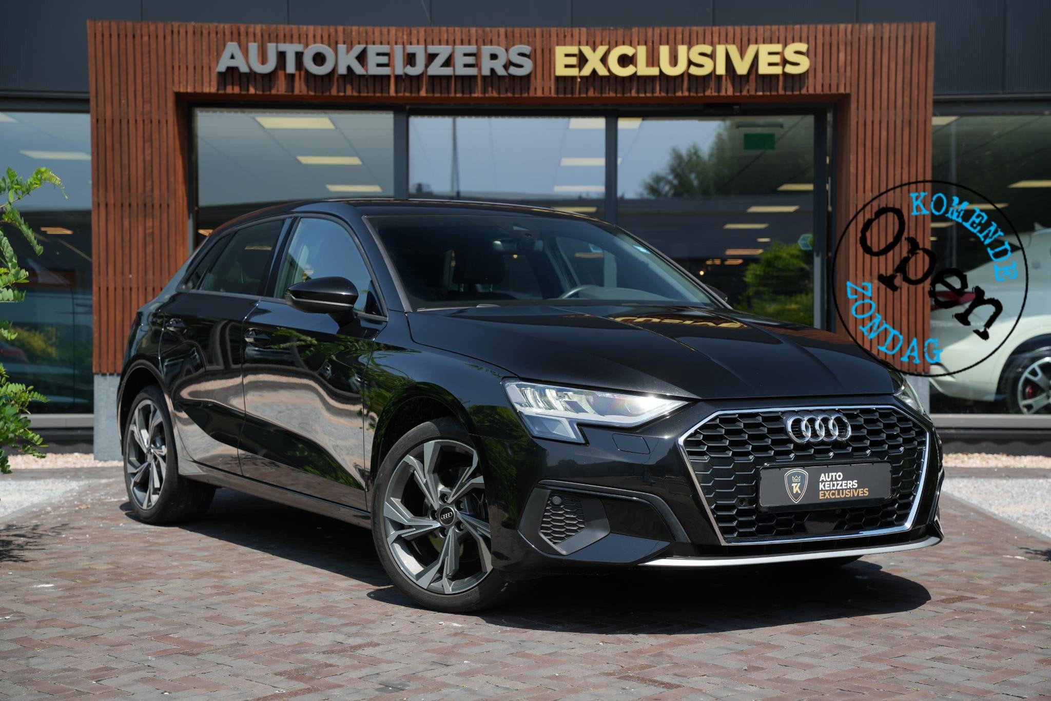 Audi A3 Sportback 40 TFSI e Advanced edition, Auto's, Verwarmde buitenspiegels, Stof, Gebruikt, 4 cilinders