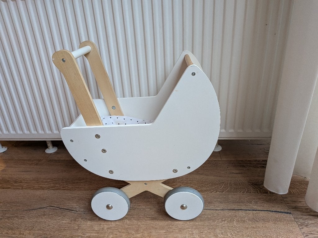 Poppenwagen, Kinderen en Baby's, Speelgoed | Poppen, Ophalen, Gebruikt, Babypop
