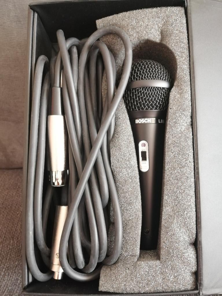 Bosch LBB9600 Monacor MA102 AKG D80 Trust Uni microfoon, Ophalen of Verzenden, Zo goed als nieuw, Zangmicrofoon
