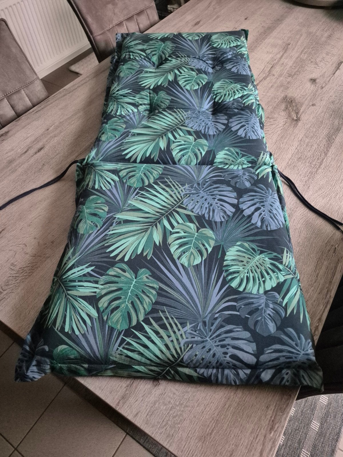 Tuinkussens met tropische print, Ophalen, Zo goed als nieuw