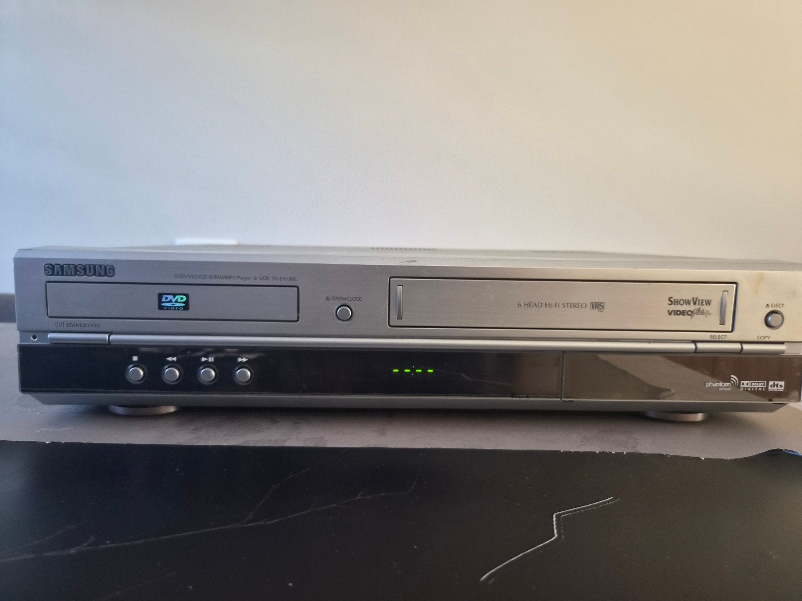 Samsung Dvd & Vhs Combinatiespeler (SV-DVD3E), Audio, Tv en Foto, Videospelers, Ophalen of Verzenden, Gebruikt, Overige typen