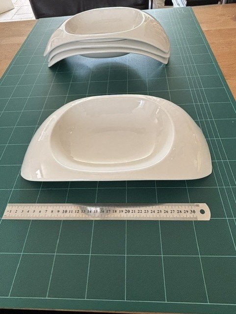 Villeroy en Boch Urban Nature  boogborden, Villeroy & Boch, Ophalen of Verzenden, Zo goed als nieuw, Bord(en)