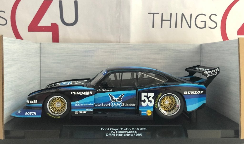 MCG 1:18 Ford Capri Turbo Gr.5, No.53, Zakspeed Racing, D&W, Hobby en Vrije tijd, Modelauto's | 1:18, Ophalen of Verzenden, Nieuw