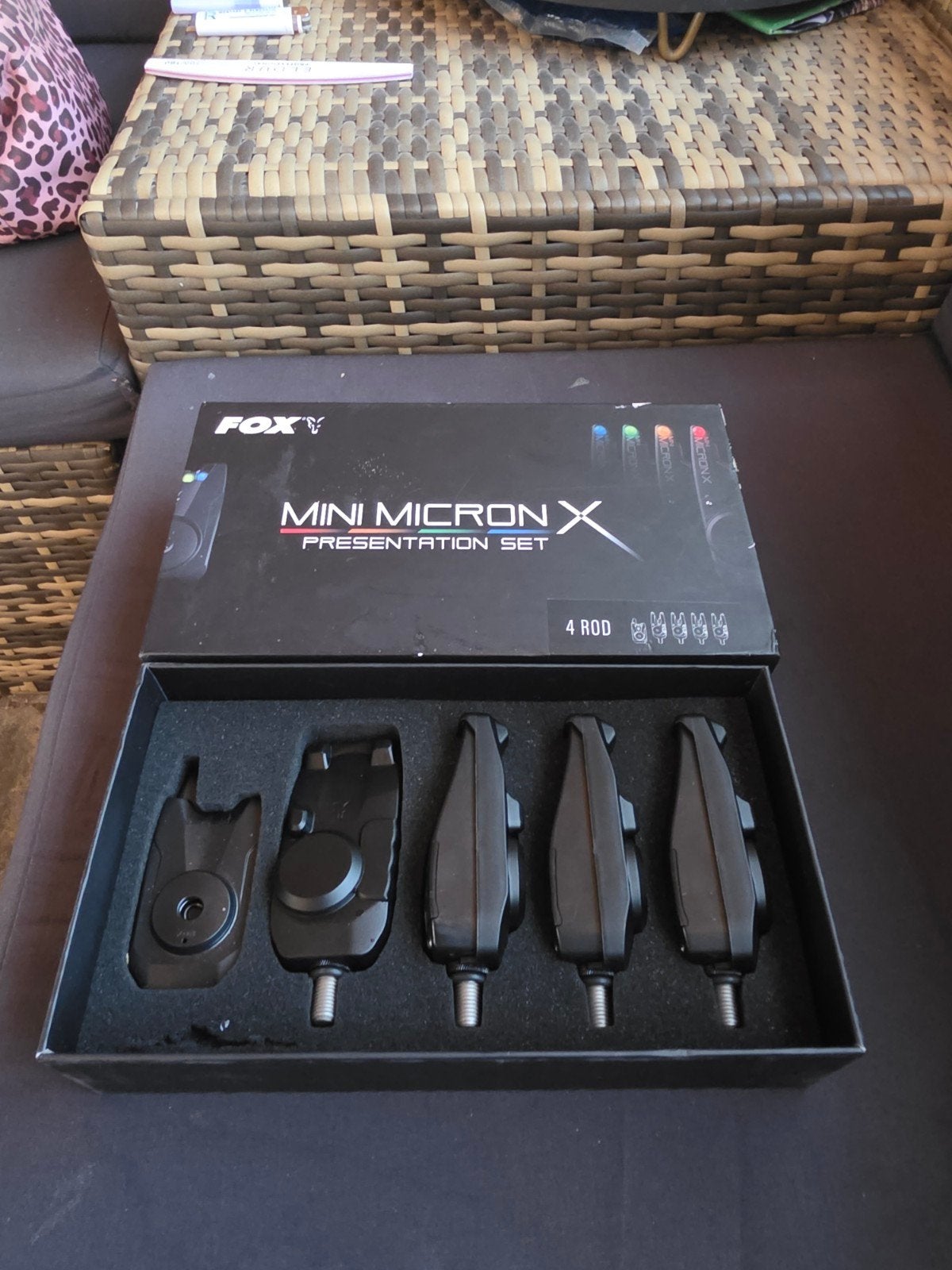 Fox Mini Micron X beetmelderset (3 maanden oud), Ophalen of Verzenden, Zo goed als nieuw, Werphengel