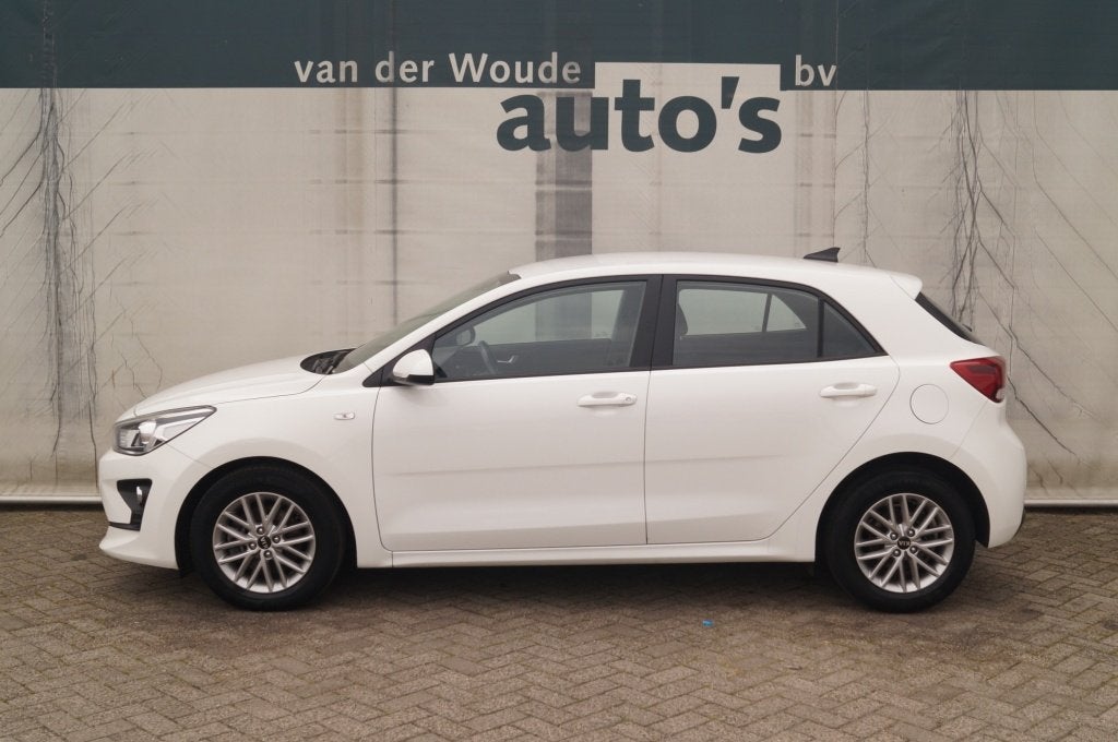 Kia Rio 1.0 T-GDi MHEV DynamicLine -NAVI-ECC-LMV-CAM-, Auto's, Gebruikt, Euro 6, Origineel Nederlands, Handgeschakeld