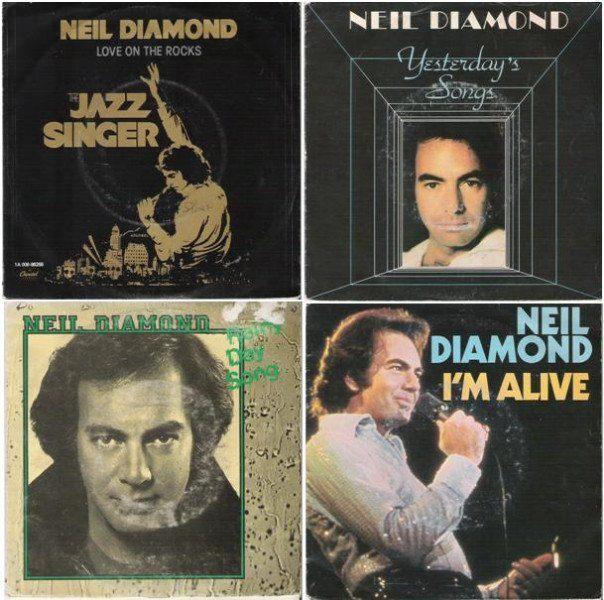 NEIL DIAMOND - PAKKET!, Cd's en Dvd's, Vinyl Singles, Zo goed als nieuw, Pop, Ophalen of Verzenden