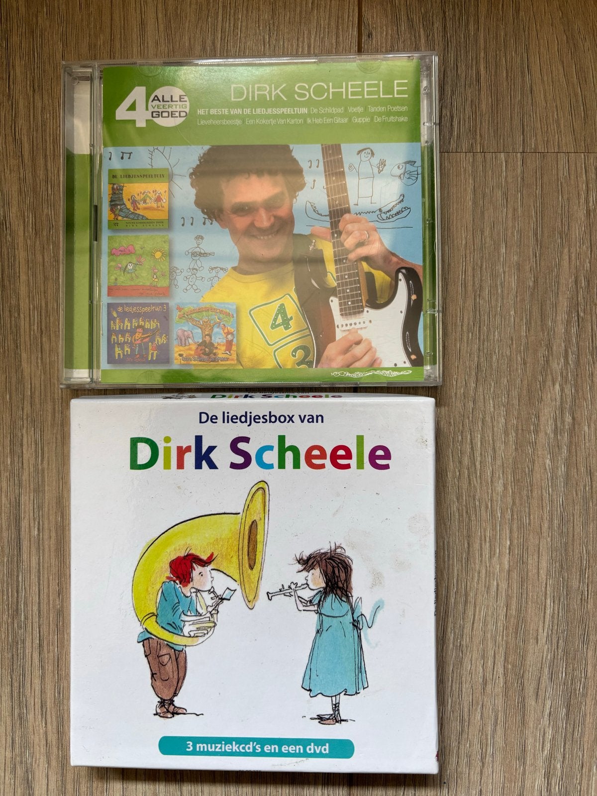 Dirk Scheele CD's: Het Beste van de Liedjesspeeltuin & Liedj, Cd's en Dvd's, Ophalen, Gebruikt, Tot 2 jaar, Verzamelalbum
