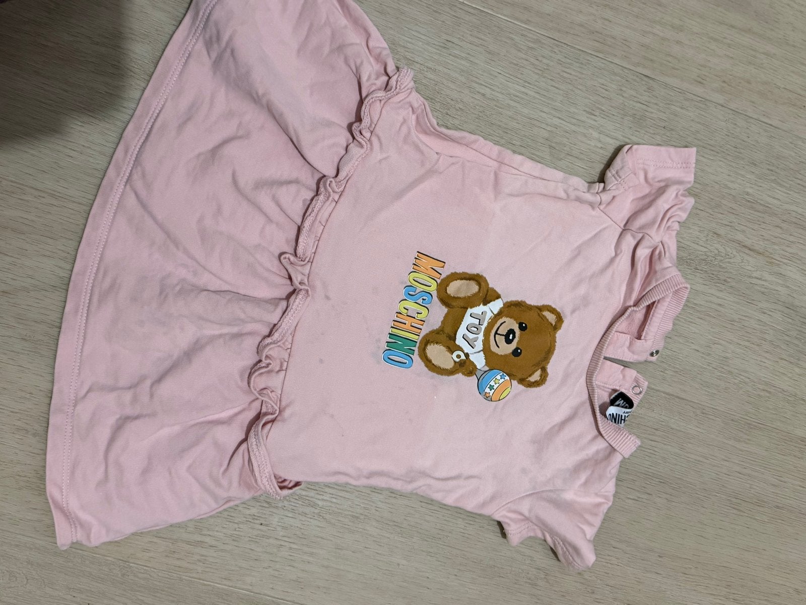Moschino Roze Jurkje maat 92, Ophalen of Verzenden, Zo goed als nieuw, Meisje