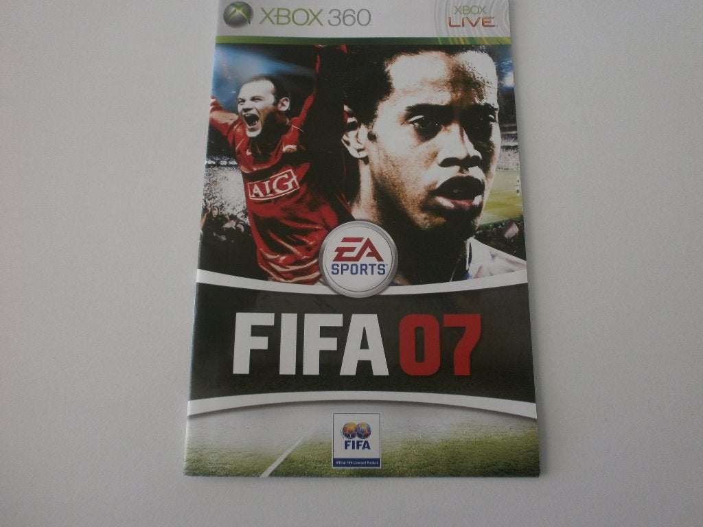 Xbox 360 Fifa 07 handleiding, Ophalen of Verzenden, Zo goed als nieuw, Sport, 3 spelers of meer