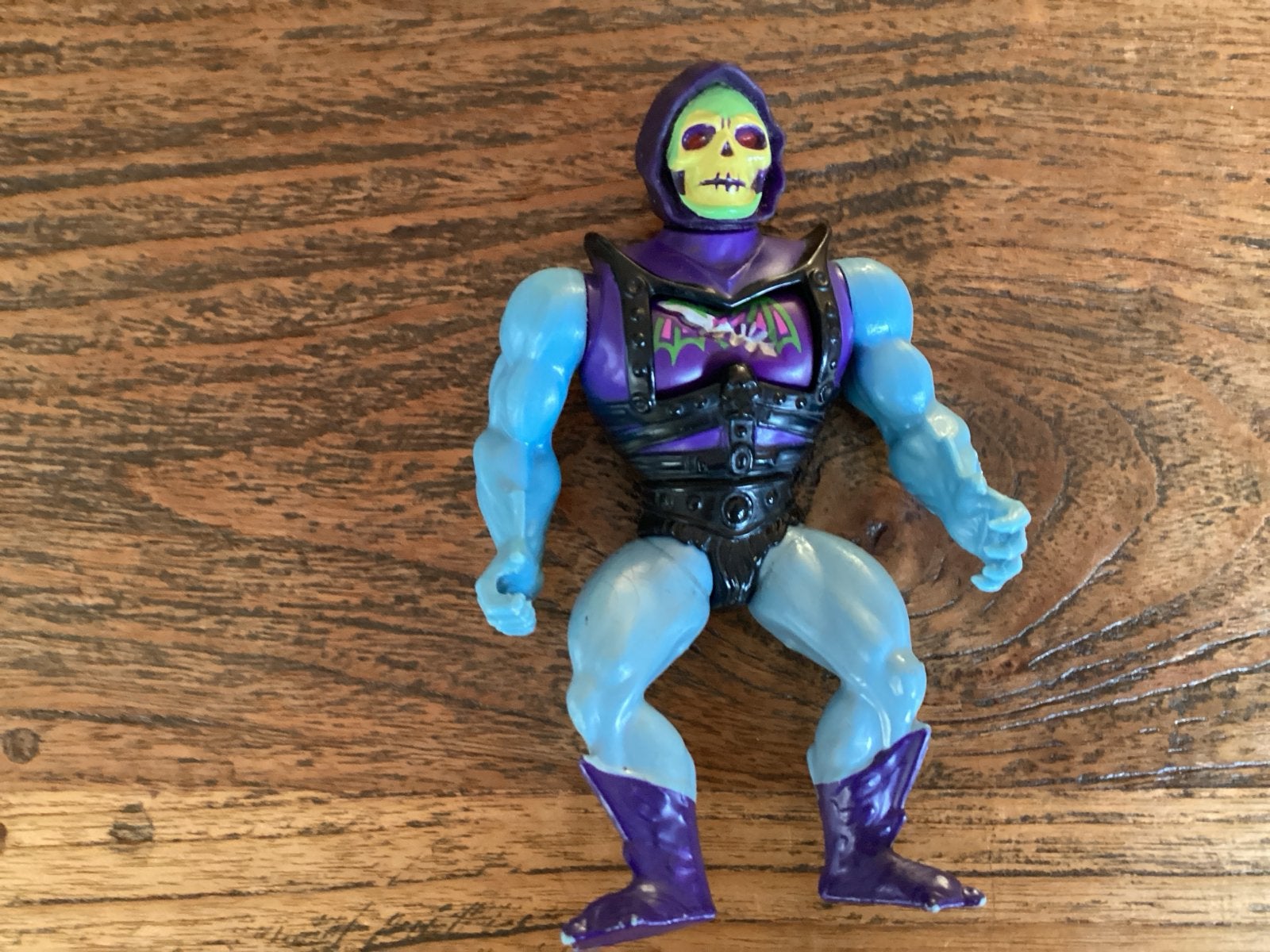 Vintage Skeletor actiefiguur - Bahle Armor - jaren '80, Ophalen of Verzenden, Gebruikt