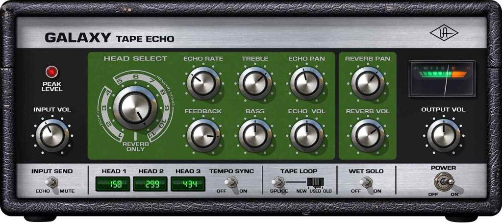 Galaxy Tape Echo - Delay by Universal Audio (Plugin), Computers en Software, Audio-software, Ophalen, Nieuw, MacOS