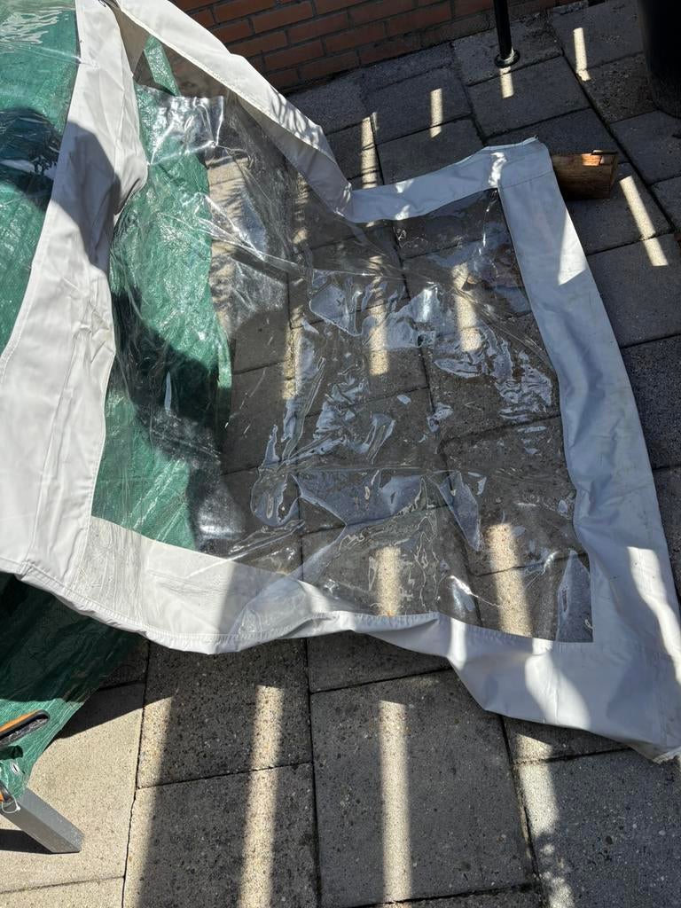 Windscherm, Ophalen, Zo goed als nieuw, 15 m² of meer, Zeil