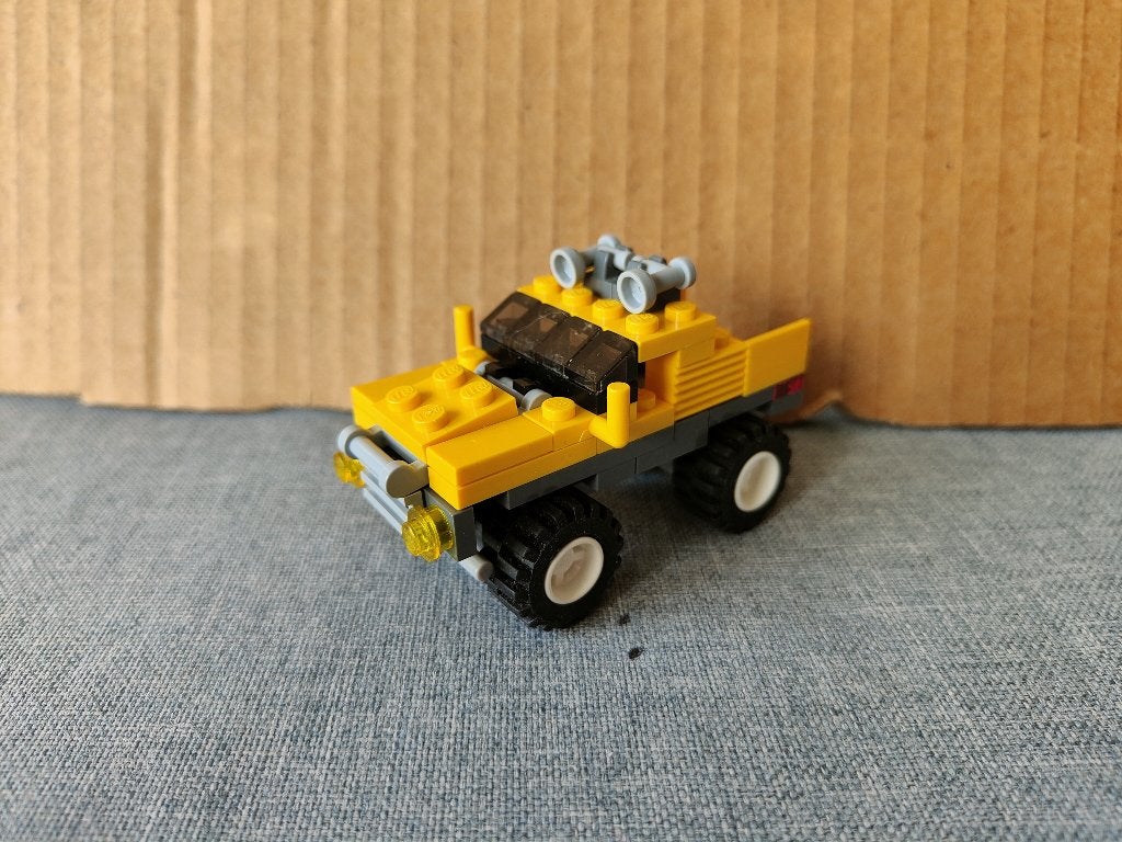 * Lego 6742: Mini Off-Roader, Lego, Ophalen of Verzenden, Zo goed als nieuw, Compleet