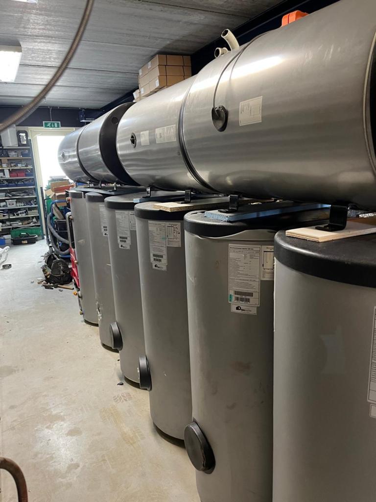 Indirect gestookte boiler 200L, Ophalen, Gebruikt, 100 liter of meer, Boiler