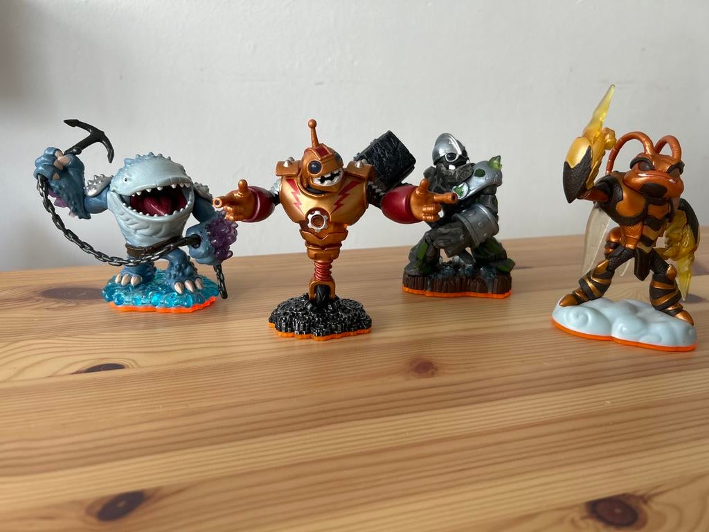 Skylanders Figuren - Set van 4, Verzenden, Gebruikt, Jongen of Meisje
