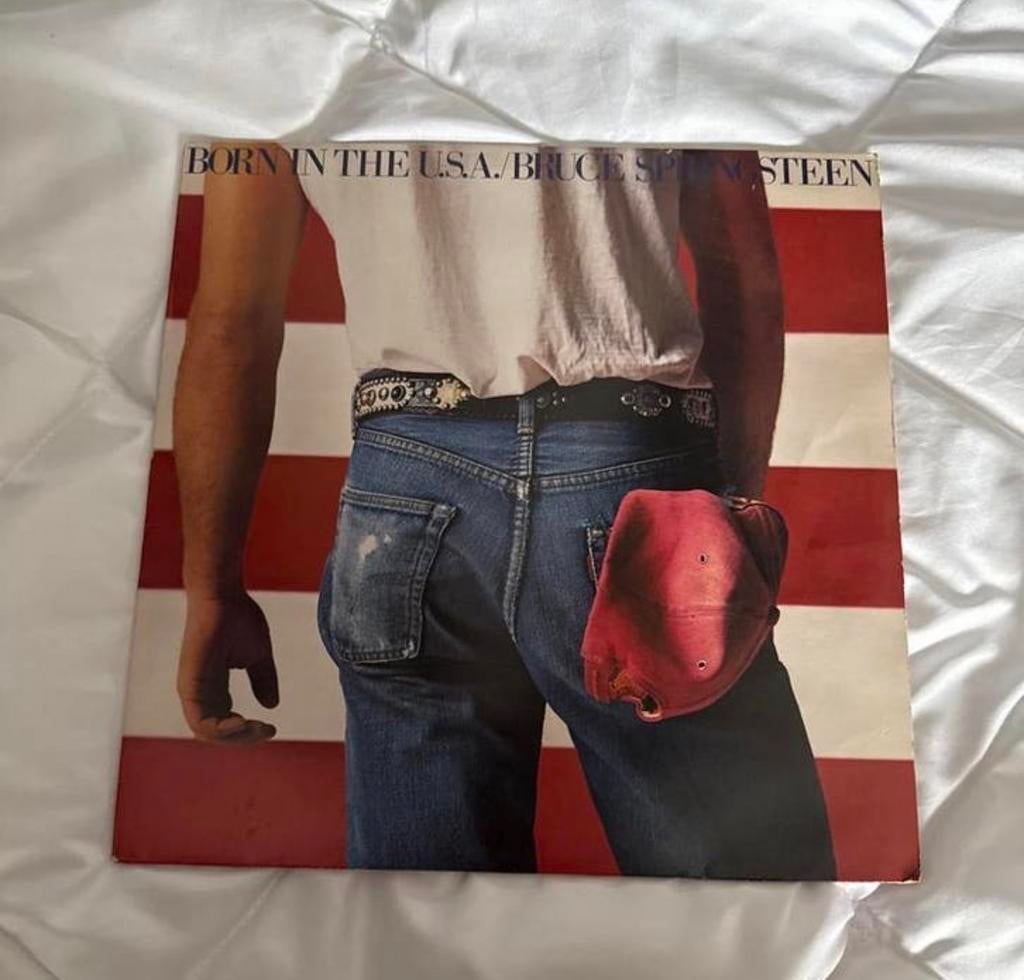 Bruce Springsteen - Born in the U.S.A. LP (CBS), Ophalen of Verzenden, 1980 - 1989, Gebruikt, 12 inch
