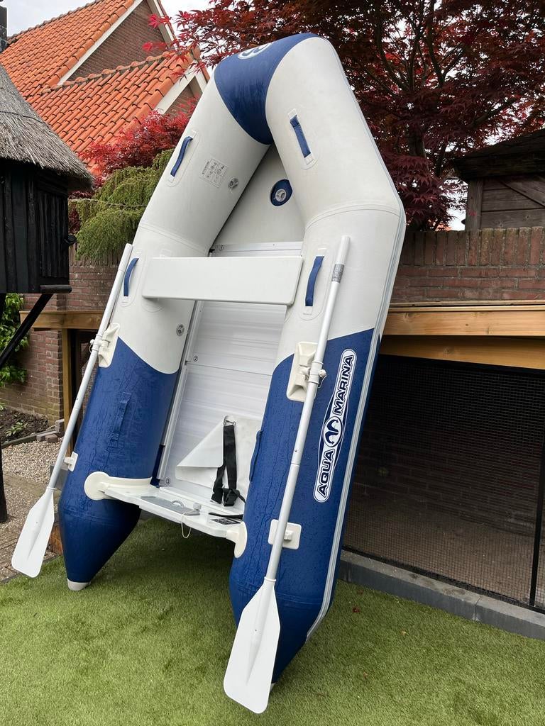 Aqua Marina opblaasboot met aluminium bodem, Ophalen, Aluminium, Gebruikt, Overige brandstoffen