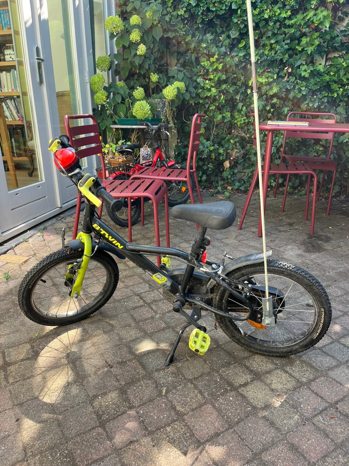 Prima kinderfiets 16 inch, Fietsen en Brommers, Ophalen, Zo goed als nieuw, 16 tot 20 inch