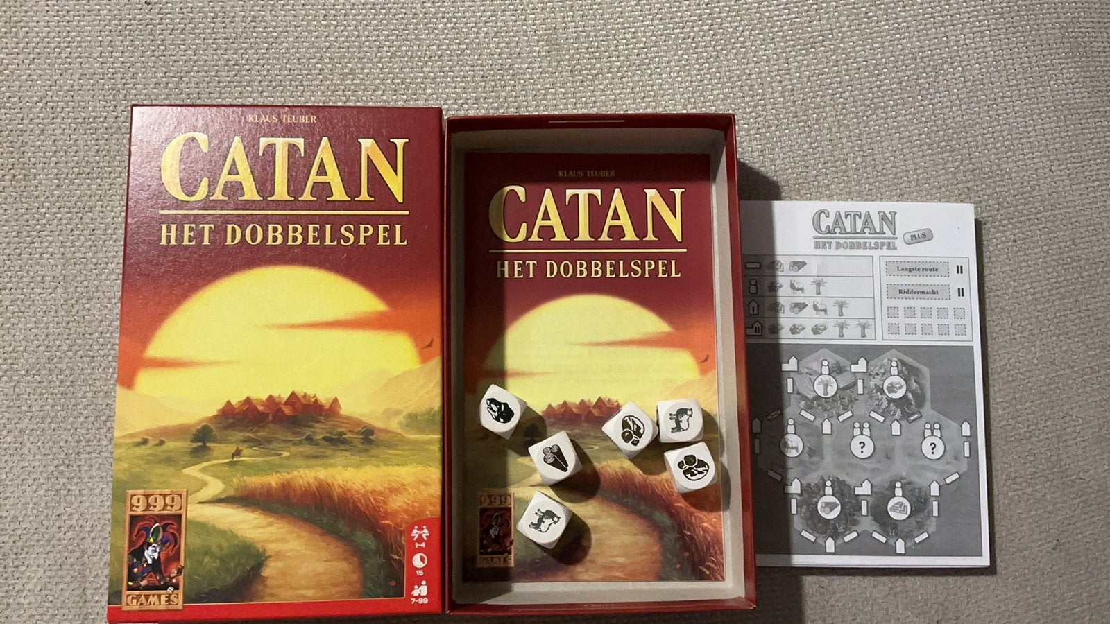 Catan het dobbelspel, Ophalen