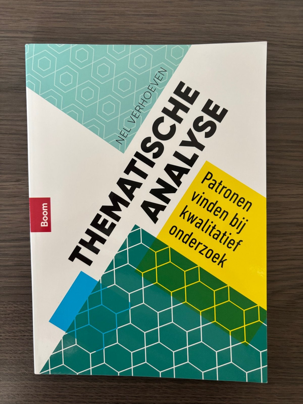 Thematische Analyse - Nel Verhoeven (Kwalitatief Onderzoek), Boeken, Ophalen of Verzenden, Gamma, Zo goed als nieuw, HBO