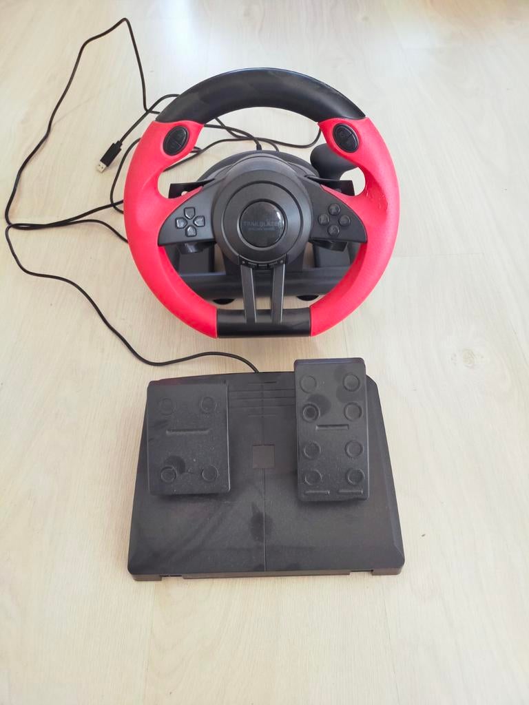 Speedlink Trailblazer racestuur met pedalen, Ophalen