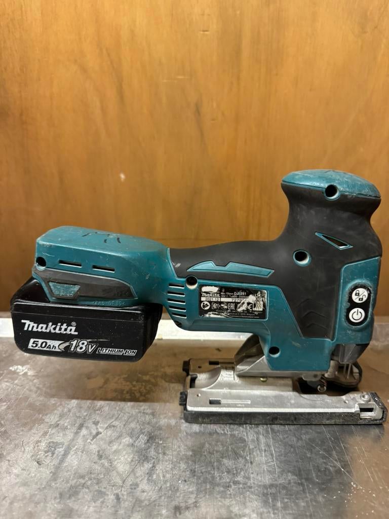 Makita decoupeerzaag met accu, Doe-het-zelf en Verbouw, Gereedschap | Zaagmachines, Ophalen, Decoupeerzaag, Zo goed als nieuw