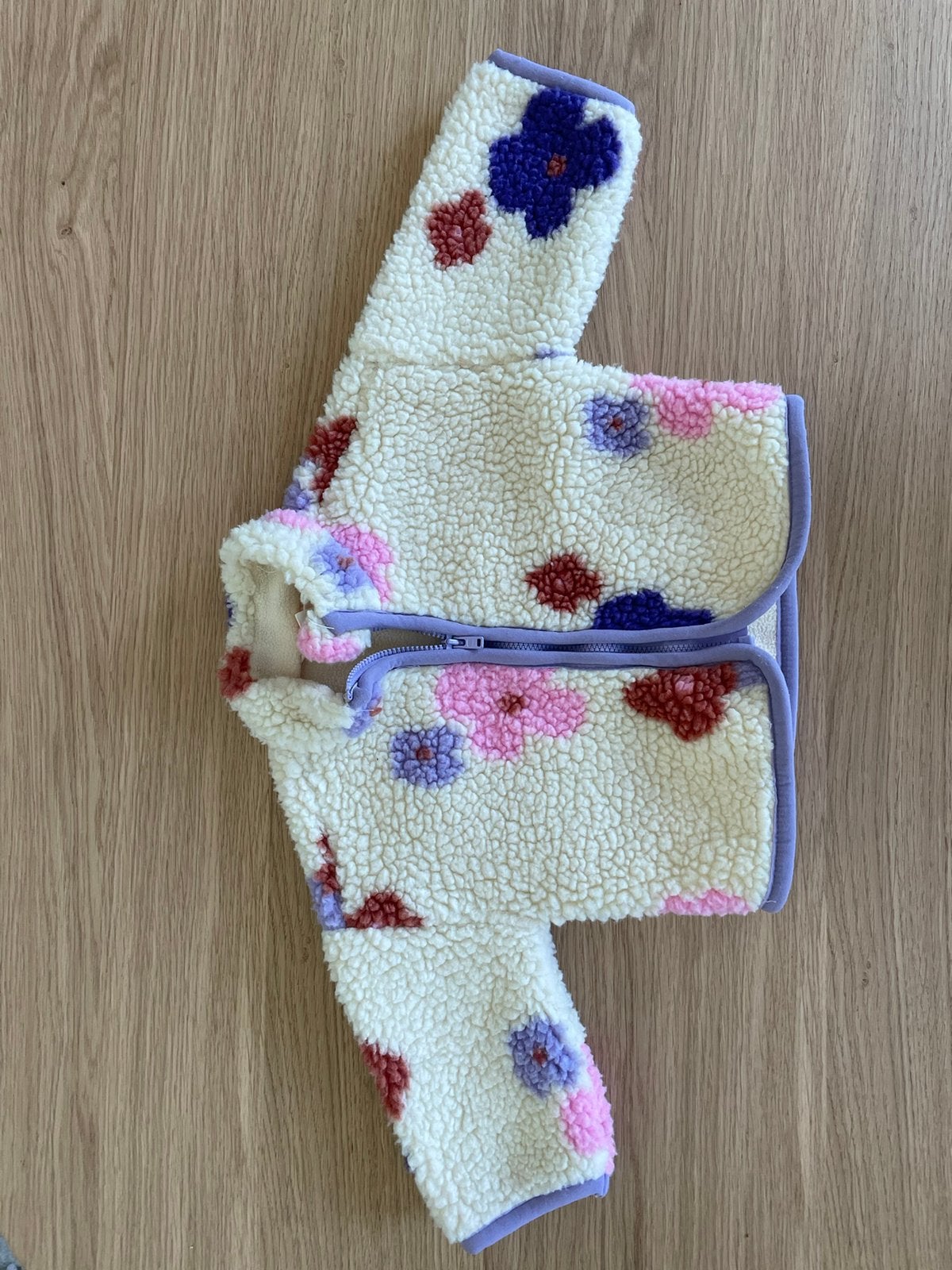 Fleece jasje baby meisje maat 62, Ophalen of Verzenden, Zo goed als nieuw, Kleertjes