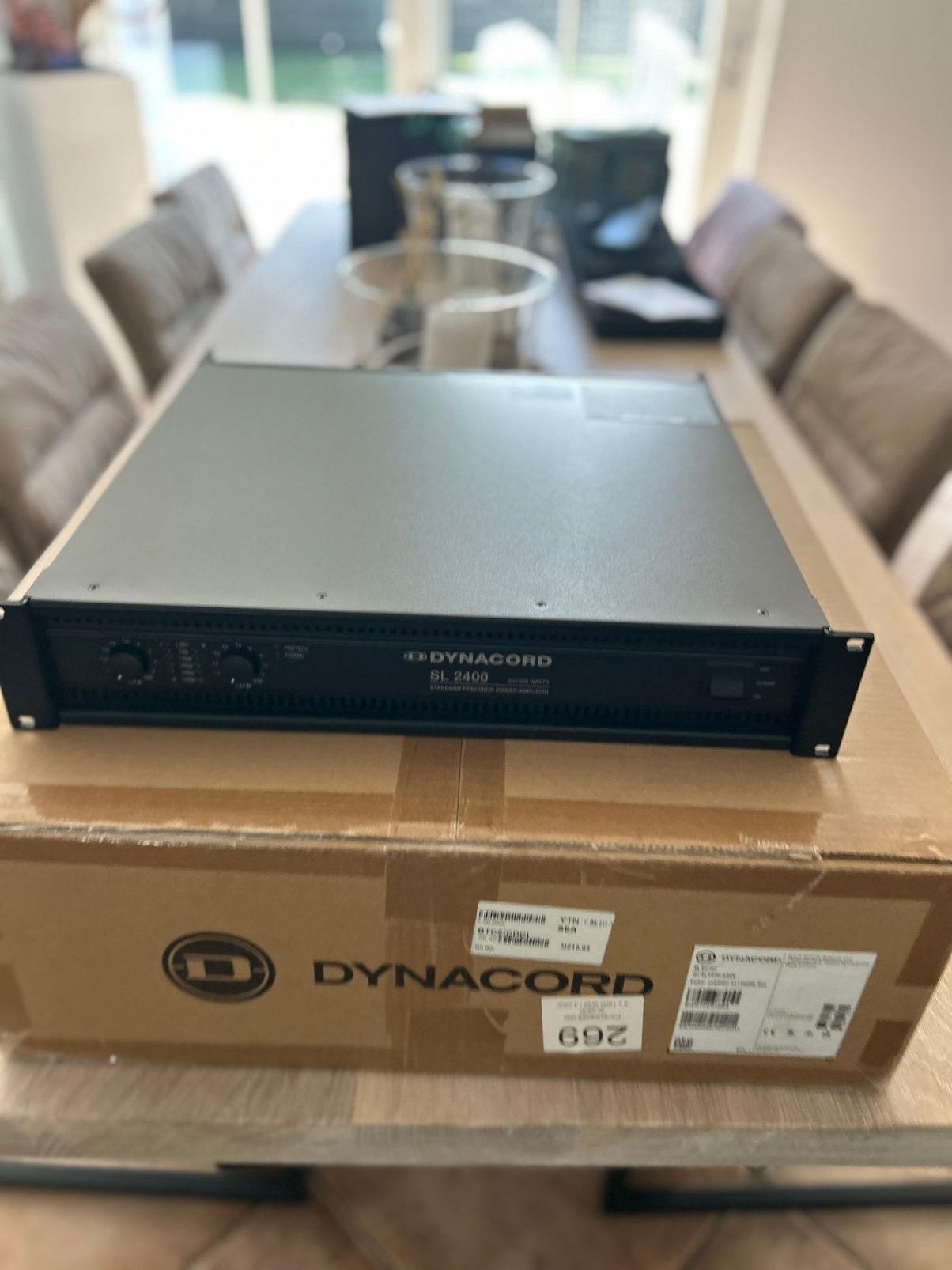 Te koop Dynacord SL 2400, Muziek en Instrumenten, Versterkers | Keyboard, Monitor en PA, Ophalen, Nieuw, 1000 watt of meer, P.A.