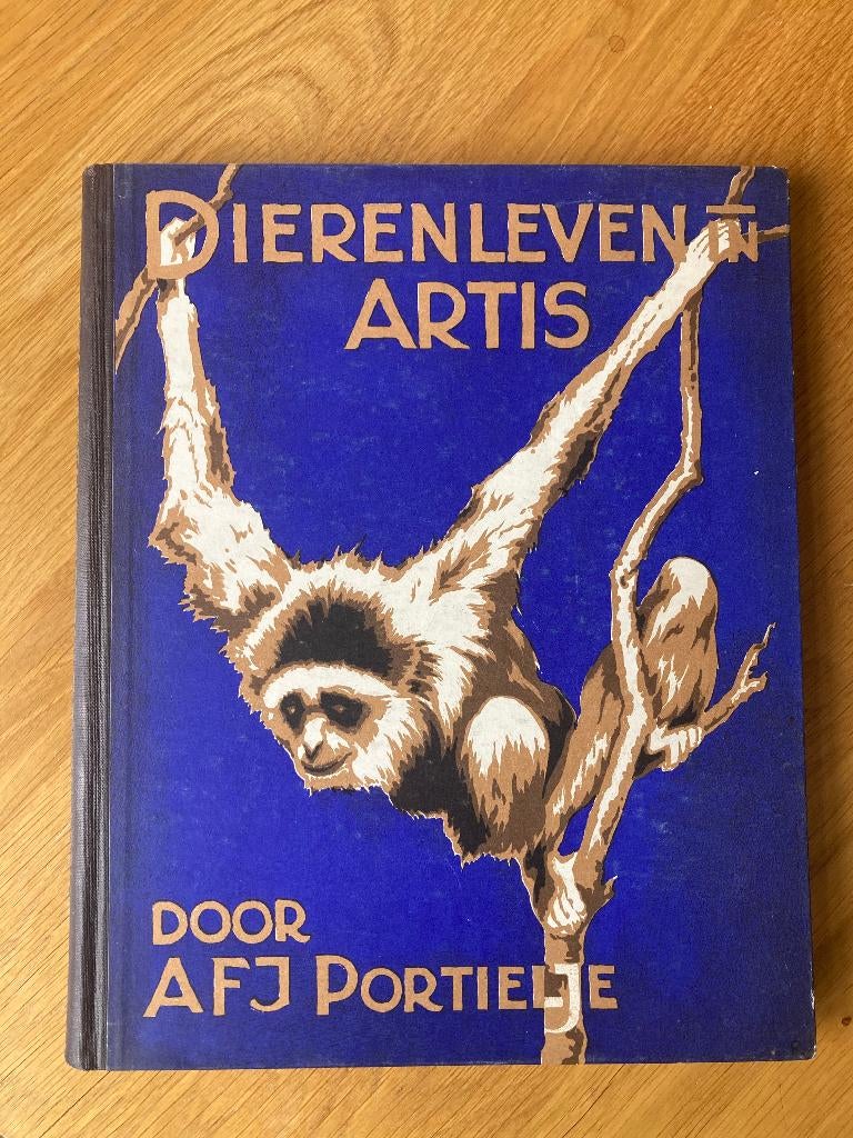 Dierenleven in Artis Verkade album, Ophalen of Verzenden, Gelezen, AFJ Portielje