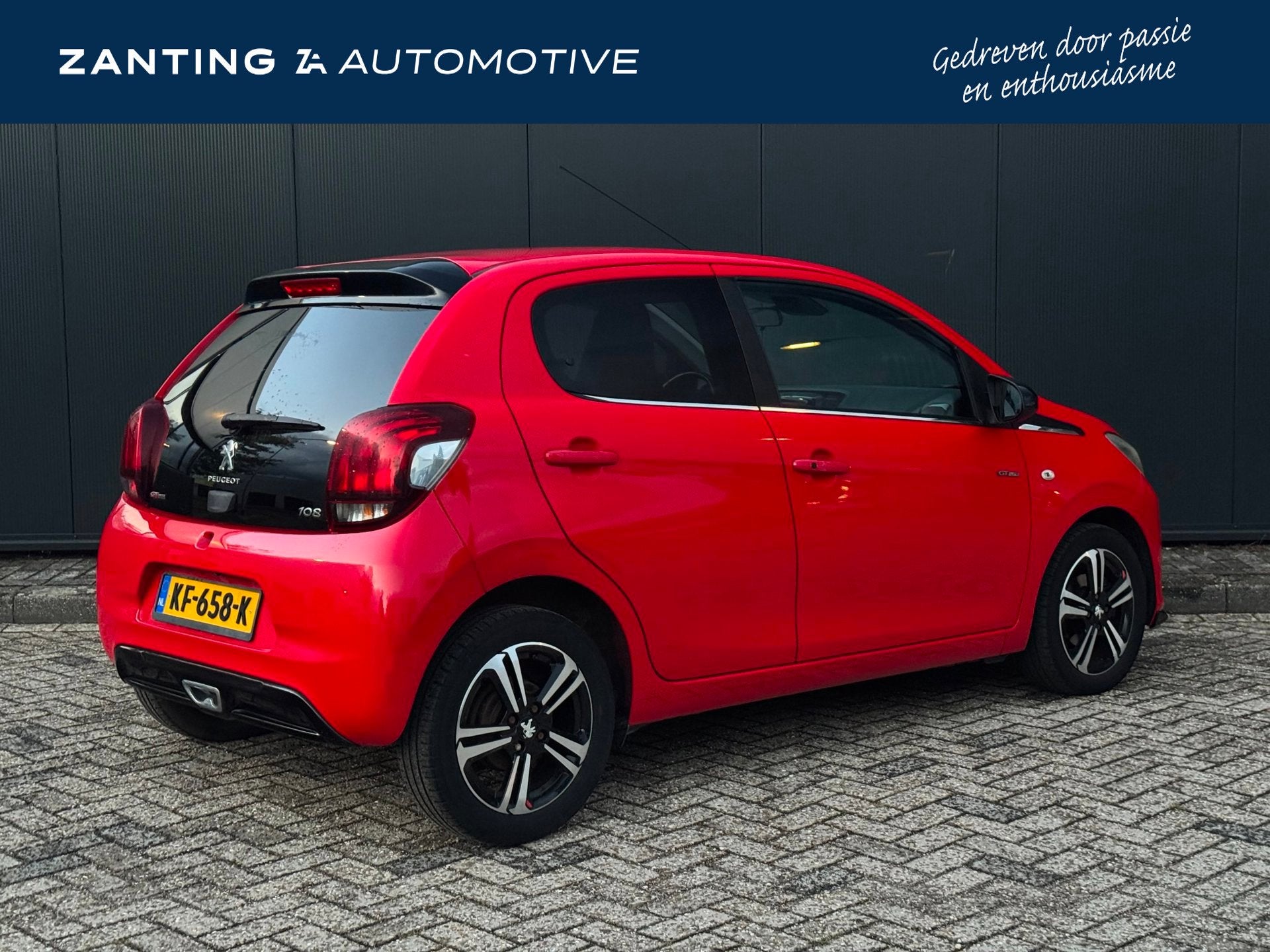 Peugeot 108 1.2 Puretech GT-Line | Camera | 100% Dealer Onde, Voorwielaandrijving, Stof, Gebruikt, 840 kg