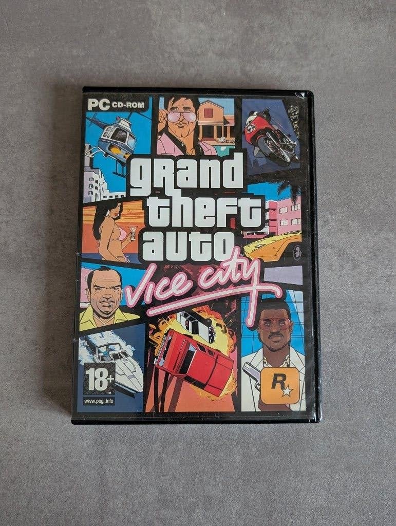 Grand theft auto vice city PC, Spelcomputers en Games, Games | Pc, Avontuur en Actie, Vanaf 18 jaar, 1 speler, Ophalen of Verzenden