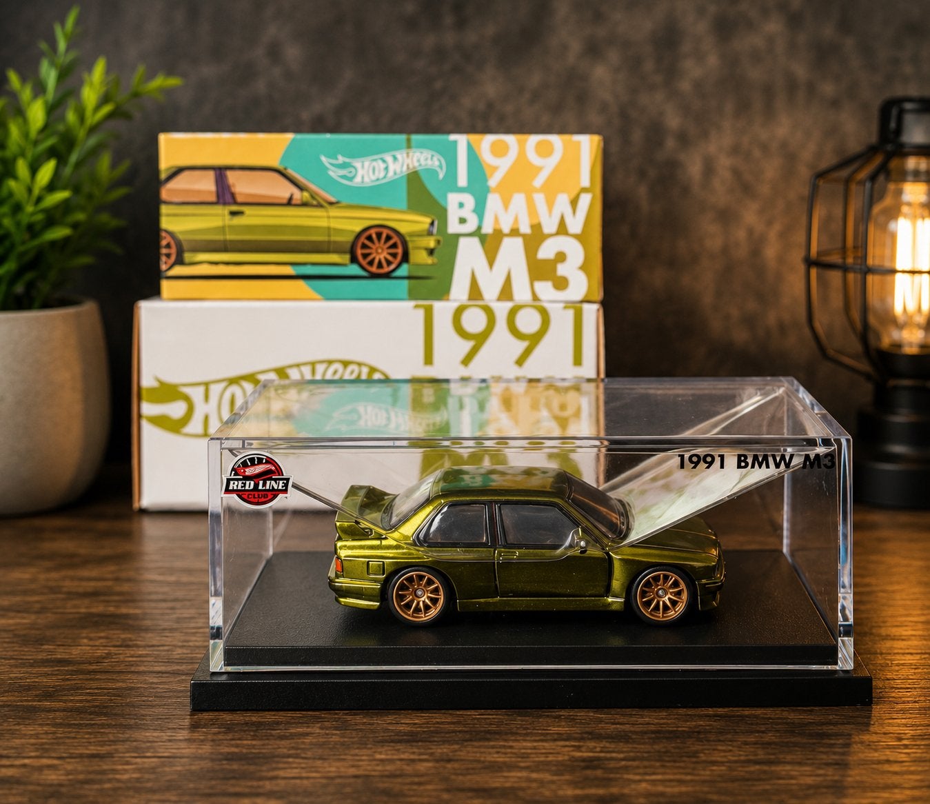 Hot Wheels Red Line Club (RLC) 1991 BMW e30 M3, Ophalen of Verzenden, Zo goed als nieuw, Auto