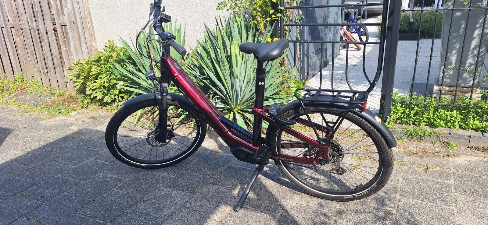 Winora Yakun X10E, Zo goed als nieuw, 50 km per accu of meer, 55 tot 59 cm, Ophalen